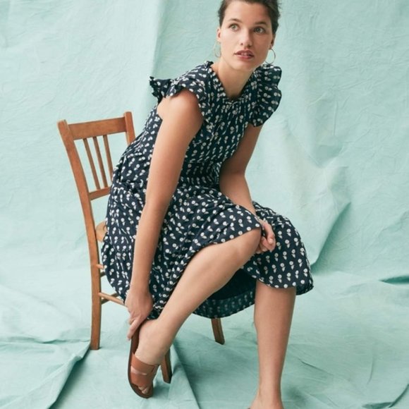 J. Crew Dresses & Skirts - J.Crew Tiered Cotton Voile Dress TALL NWT